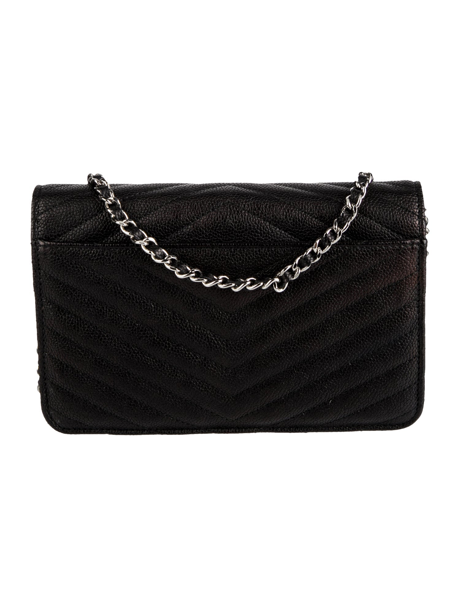 Chanel Chevron Statement Wallet On Chain